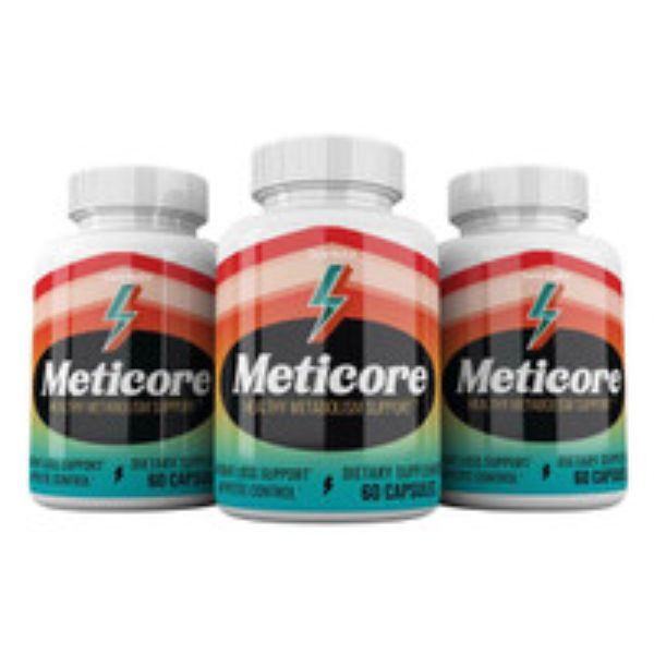 Picture of 212 Main WL78789 Official Meticore Maximum Strength 2021 Formula Weight Loss Pills - Pack of 3