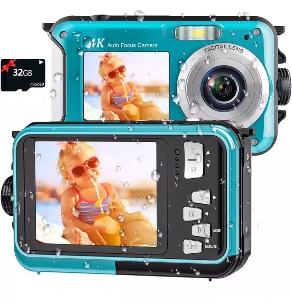 Picture of Complete Wasbling 4K Underwater Camera 11FT Waterproof Camera