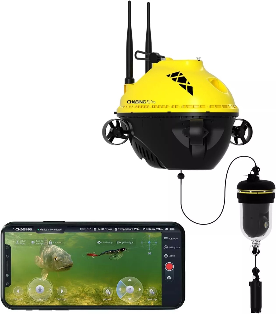 Picture of Chasing F1  Thenenen Pro Fish Finder Underwater Drone | Underwater Rotatable Fishing Camer