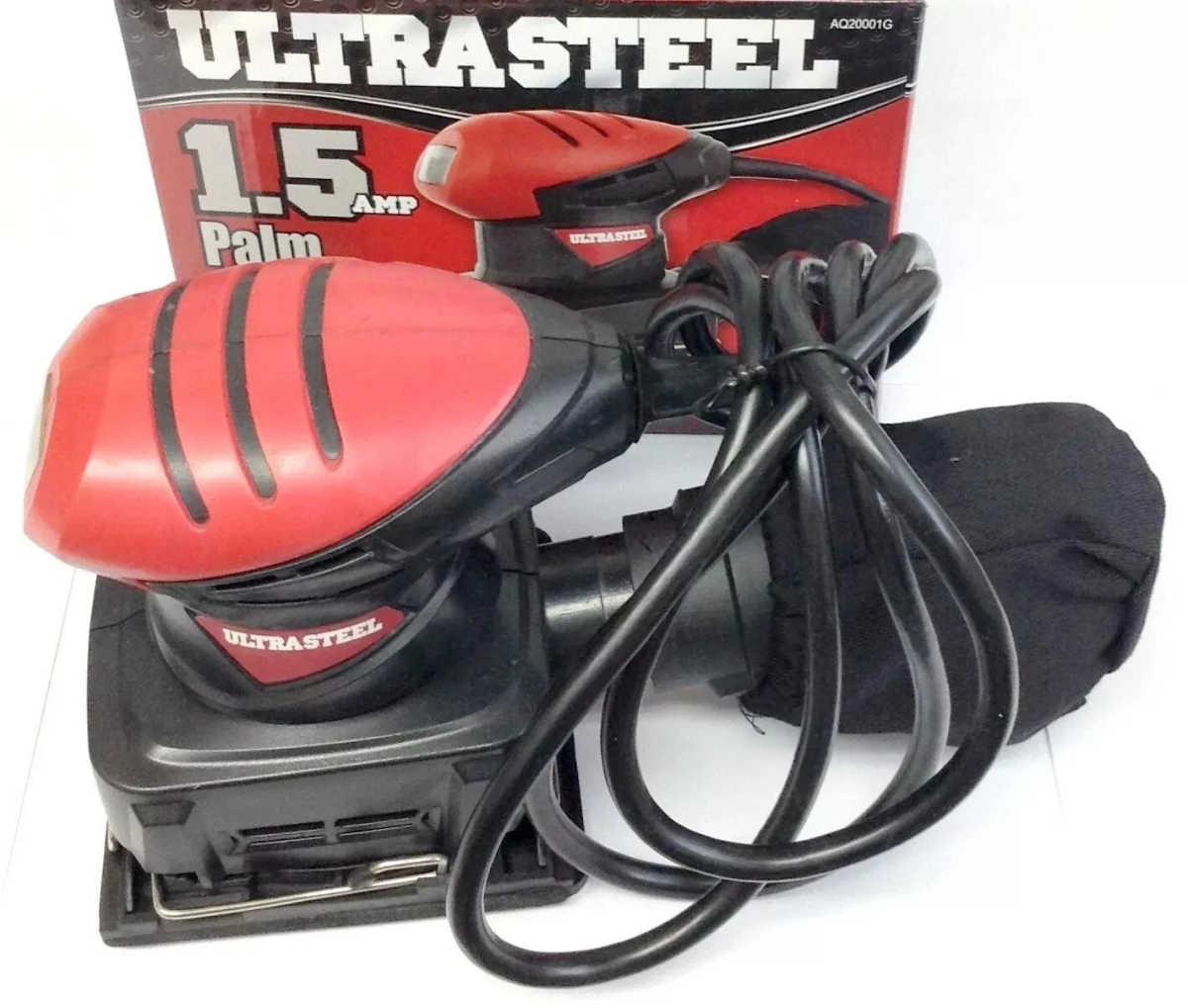 Picture of Ultra Steel Igewe Ultra Steel Wood Finishing Corded Electric Power 1.5 Amp Hand Palm Sander