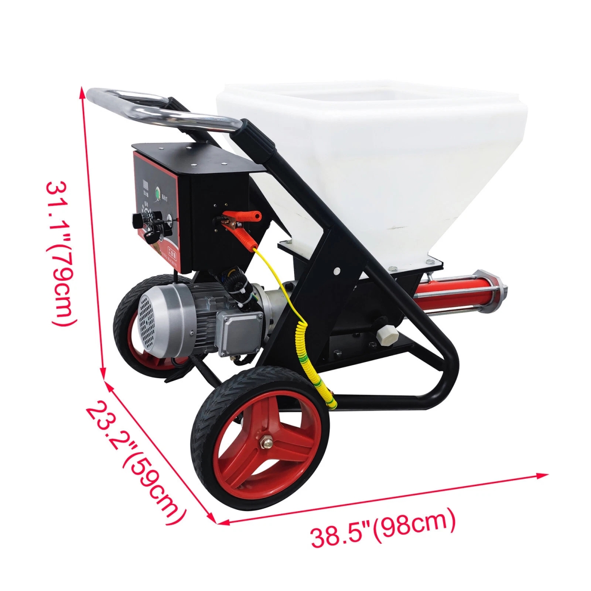 Picture of Mortar Wenits7 Multifunctional Mortar Sprayer Putty Cement Grouting Paint Spraying Machine 110V