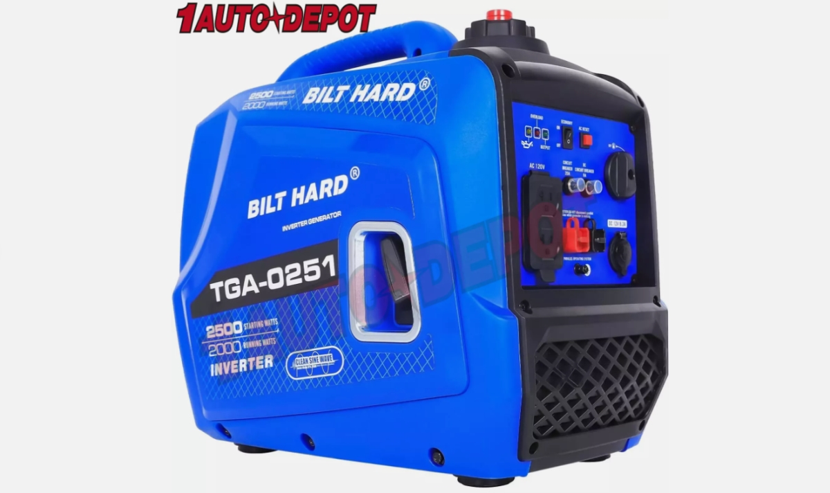 Picture of BILT HARD GI135 BILT HARD 2500W Portable Quiet Inverter Generator Gasoline 80cc 4 Stroke Engine
