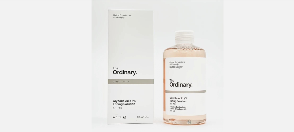 IS58  240ml Glycolic Acid 7% Toning Solution -  The Ordinary