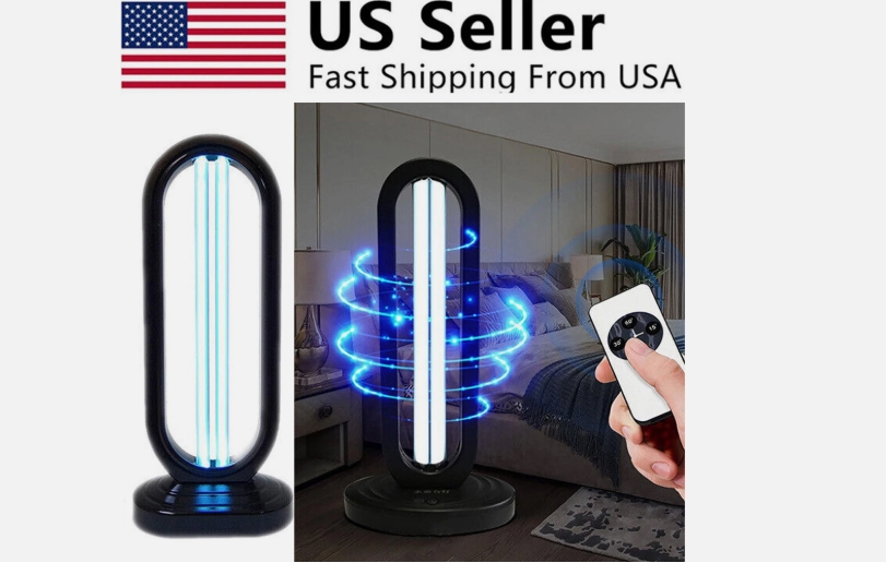 Picture of esukceso sanitiser2 High-Performance 38W UV Sanitizer - Safe&#44; Effective Air Purification