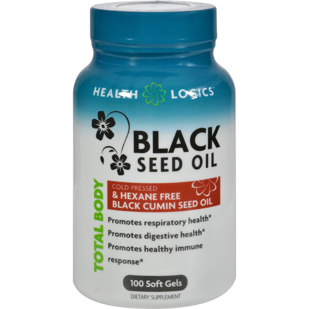 Picture of Health Logics 1603430 Black Cumin Seed Oil - 100 Softgels