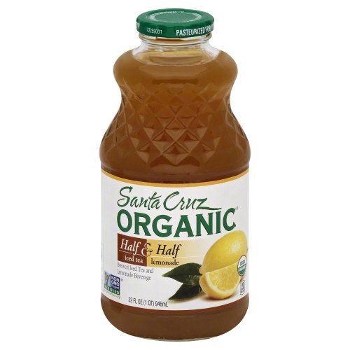 Picture of Santa Cruz Organic 1534874 32 fl. oz Organic Lemonade Juice - Half Ice Tea