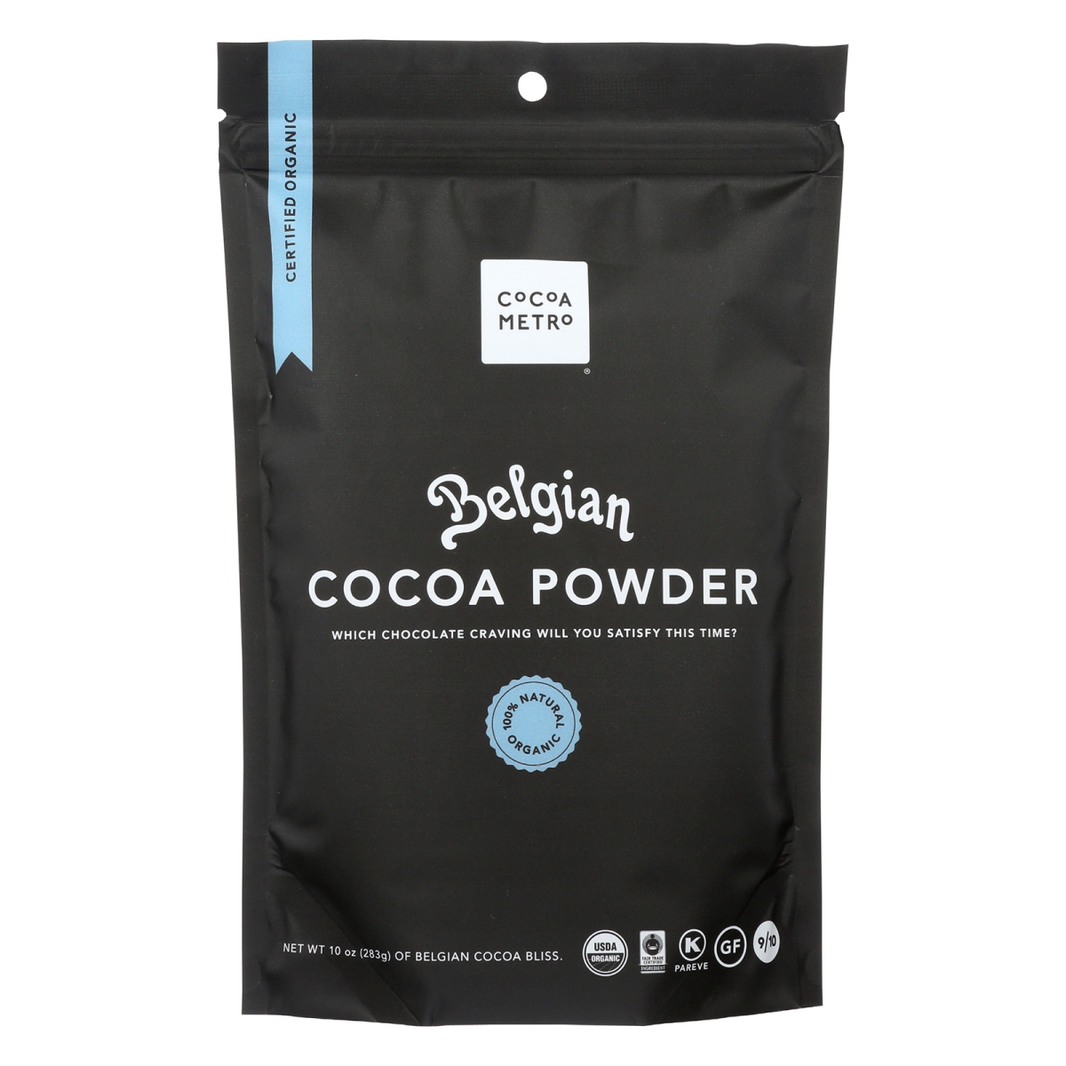 Picture of Cocoa Metro 1772318 10 oz Organic Belgian Cocoa Powder