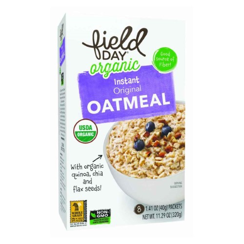Picture of Field Day 1777374 Organic Instant Original Oatmeal&#44; 11.29 oz 