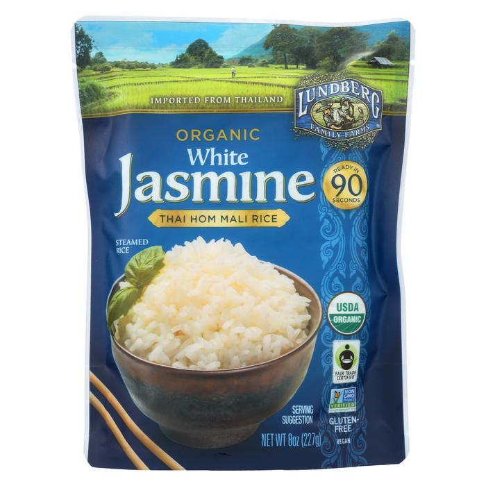 Picture of Lundberg Family Farms 1854793 8 oz Organic White Jasmine Thai Rice 