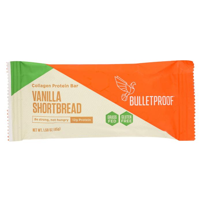 Picture of Bulletproof 1963248 1.58 oz Vanilla Collagen Protein Bar 