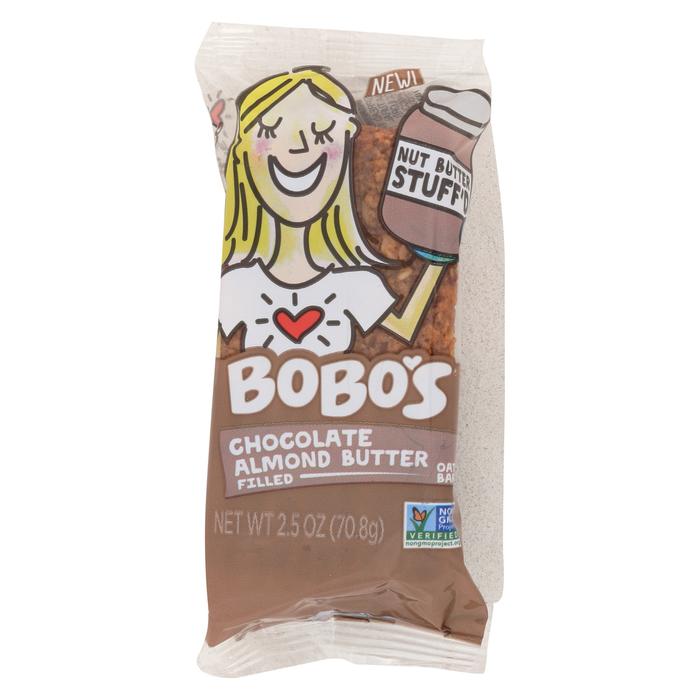 Picture of Bobos Oat Bars 2060507 2.5 oz Chocolate Almond Butter Filled Oat Bar 