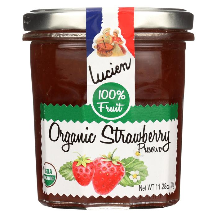 Picture of Lucien Georgelin 2091262 11.28 oz Organic Strawberry Fruit Spread 