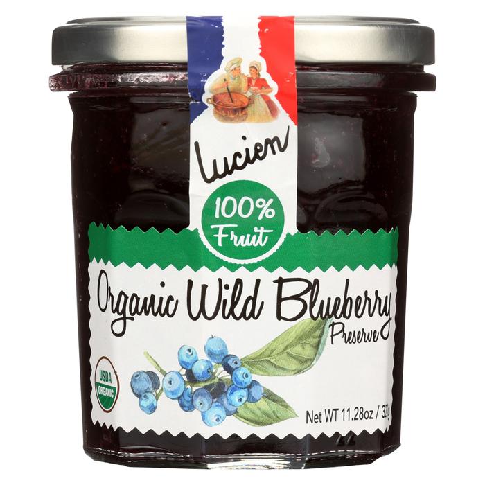 Picture of Lucien Georgelin 2091304 11.28 oz Organic Wild Blueberry Fruit Spread 