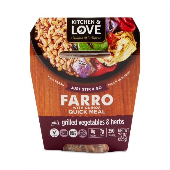 Picture of Cucina &amp; Amore 2107910 7.9 oz Farro Grilled Vegetables 