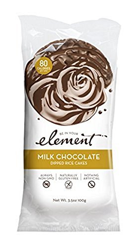 Picture of Element 2127280 3.5 oz Milk Chocolate Organic Dipped Rice Cakes 