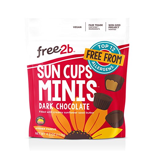 Picture of Free 2 B 2154763 4.2 oz Mini Dark Chocolate Sun Cups 