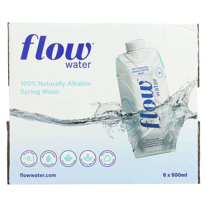 Picture of Flow 2155638 500 ml Natural Alkaline Spring Water 
