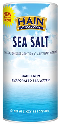 Picture of Hain 2177939 21 oz Pure Foods Sea Salt 