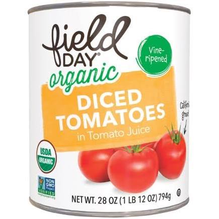 Picture of Field Day 1881838 28 oz Diced Organic Tomatoes 