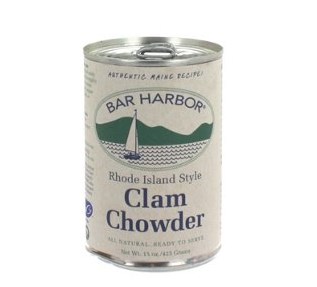 Picture of Bar Harbor 2104867 15 oz Rhode Island Style Clam Chowder 