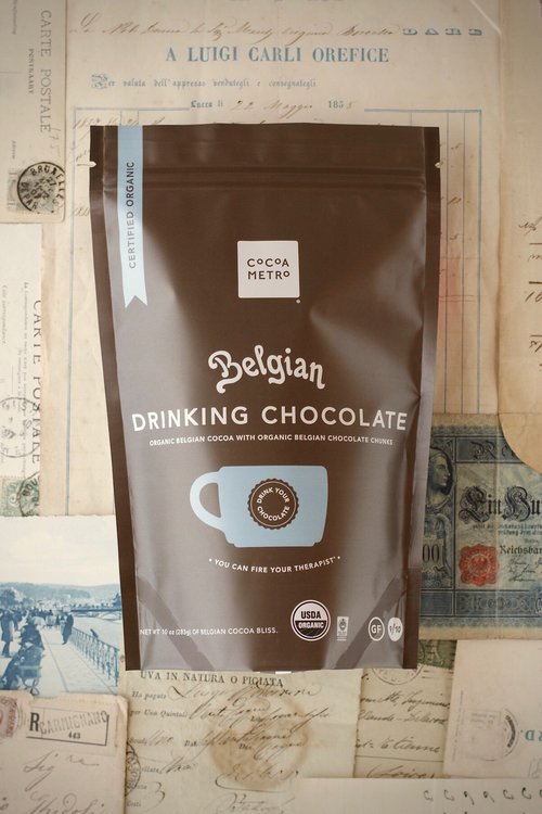 Picture of Cocoa Metro 1772300 10 oz Organic Belgian Drinking Chocolate 