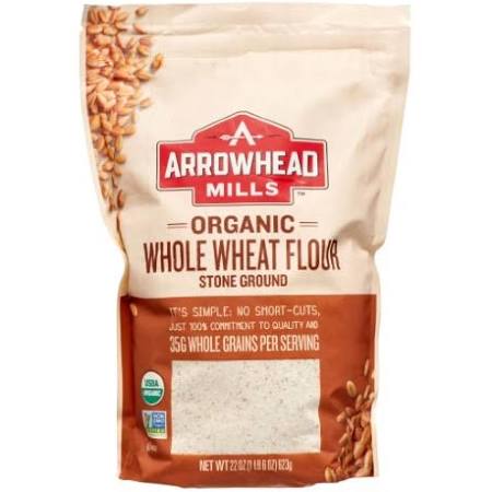 Picture of Arrowhead Mills 1839661 22 oz Stone Ground Organic Whole Wheat Flour 