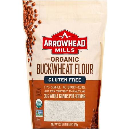 Picture of Arrowhead Mills 1839596 22 oz Gluten Free Organic Bukwheat Flour 