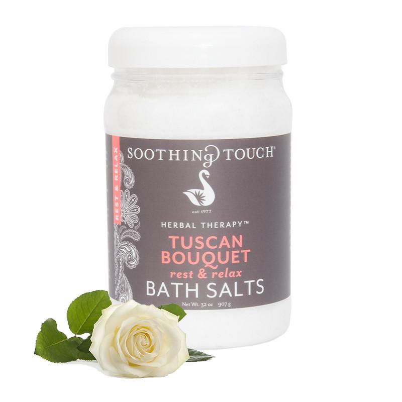 Picture of Soothing Touch 2160414 8 oz Tuscan Bouquet Bath Salts 