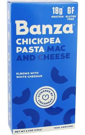 Picture of Banza 1977263 5.5 oz White Cheddar Chickenpea Mac N Cheese 
