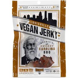 Picture of Louisville Vegan Jerky 2011138 3 oz Vegan Carolina BBQ Jerky 