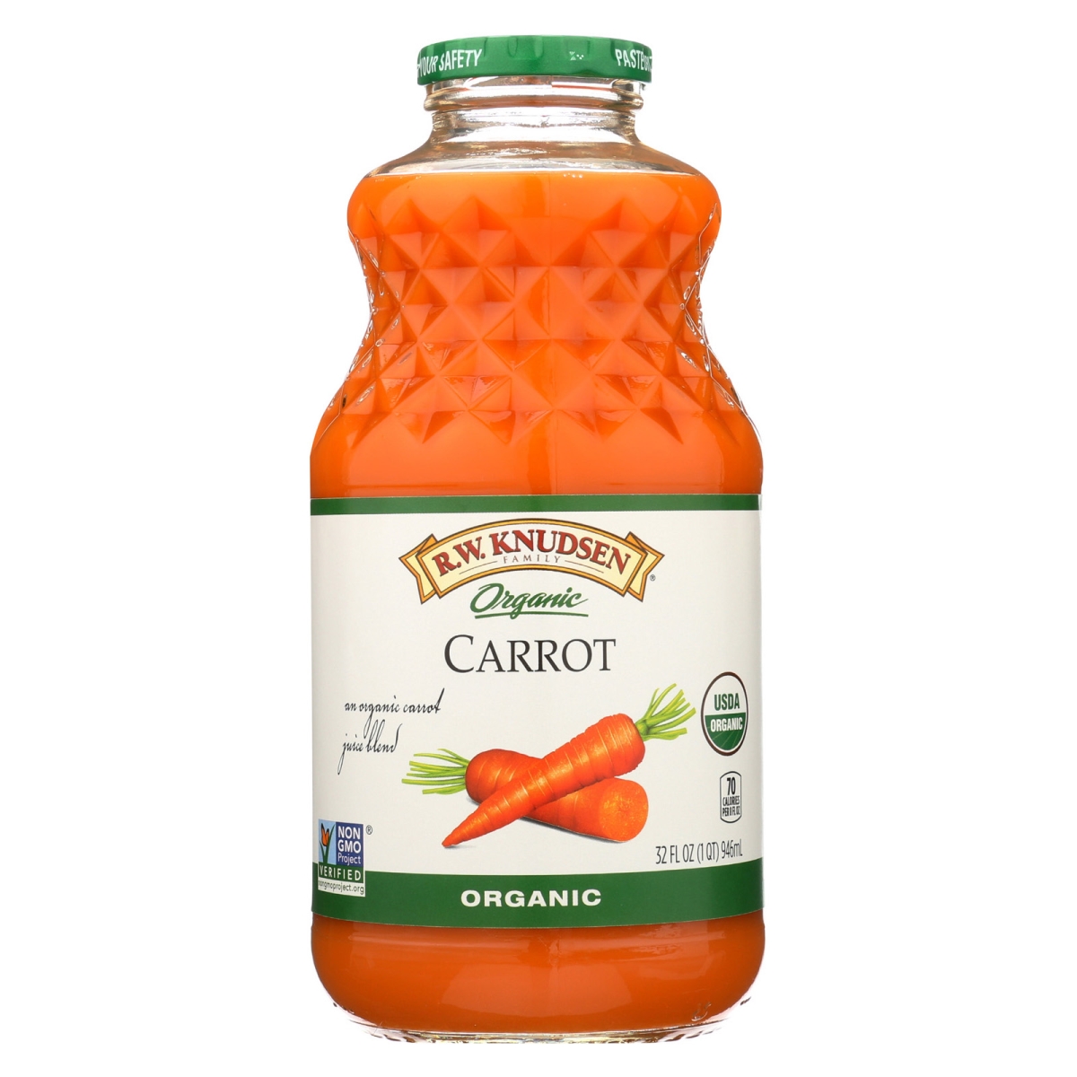Picture of R.W. Knudsen 1896398 32 fl oz Carrot Organic Juice 