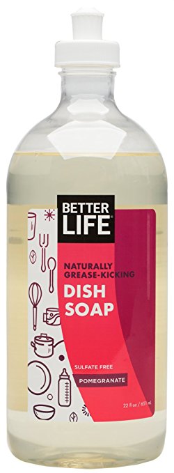 Picture of Better Life 2169456 22 fl oz Pomegranate Dish Soap