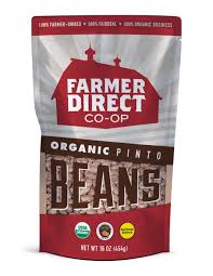 Picture of Farmer Direct 1254036 25 lbs Organic Pinto Beans