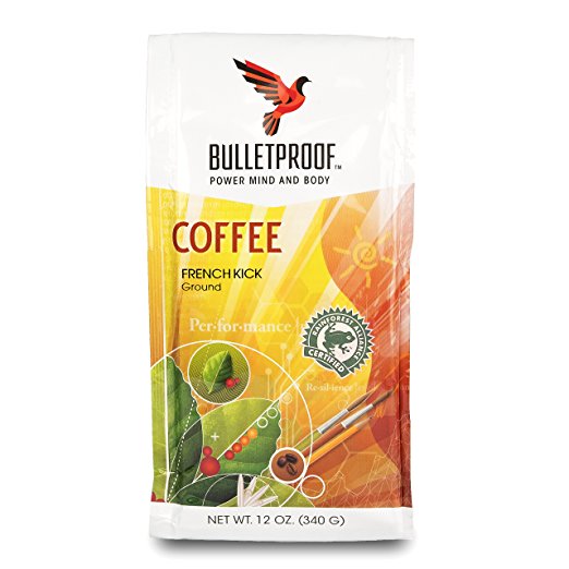 Picture of Bulletproof 2110286 12 oz Ground Bean French Kick Coffee 