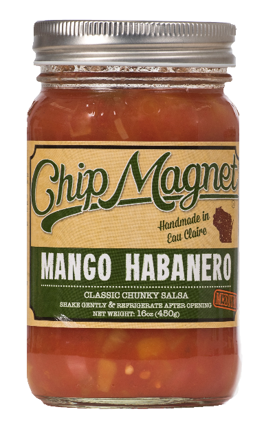 Picture of Chip Magnet Salsa Sauce Appeal 2202687 16 oz Habanero Mango Salsa 