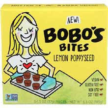 Picture of Bobos Oat Bars 1957893 1.3 oz Bars Bites Lemon Poppyseed&#44; 5 Piece