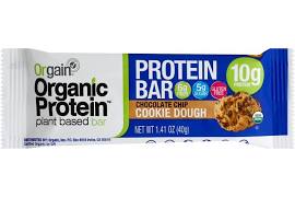 Picture of Orgain 1941194 1.41 oz Orgainc Chocolate Chip Cookie Dough Protein Bar