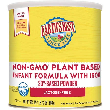 Picture of Earths Best 2182822 23.2 oz Non-GMO Plant Based Infant Formula Powder
