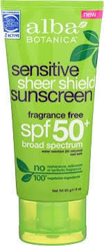 Picture of Alba Botanica 2184778 3 oz Botanica Sensitive Sheer Shield Sunscreen SPF 50