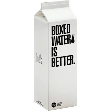 Picture of Boxed Water Is Better 1703685 33.8 fl oz Boxed Water is Better Purified Drinking