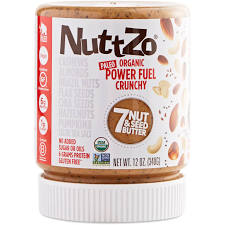 Picture of Nuttzo 2073872 12 oz Organic Crunchy Peanut Free Power Fuel
