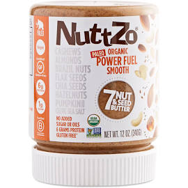 Picture of Nuttzo 2073880 12 oz Organic Smooth Peanut Free Power Fuel