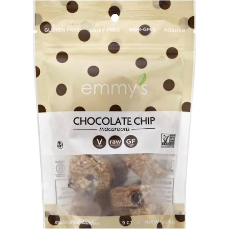 Picture of Emmys Organics 1976794 6 oz Macaroons&#44; Chocolate Chip