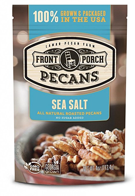 Picture of Front Porch Pecans 2134187 4 oz Pecans&#44; Roasted Sea Salt