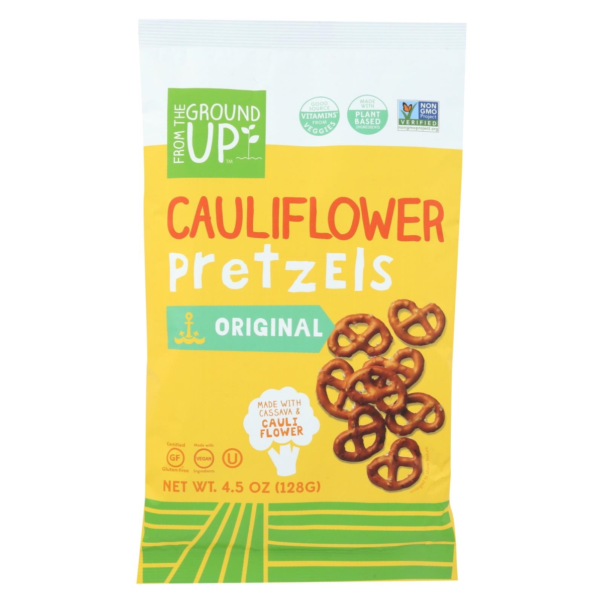 Picture of From The Ground Up 2278398 4.5 oz Twist Cauliflower Original Pretzel Sticks 