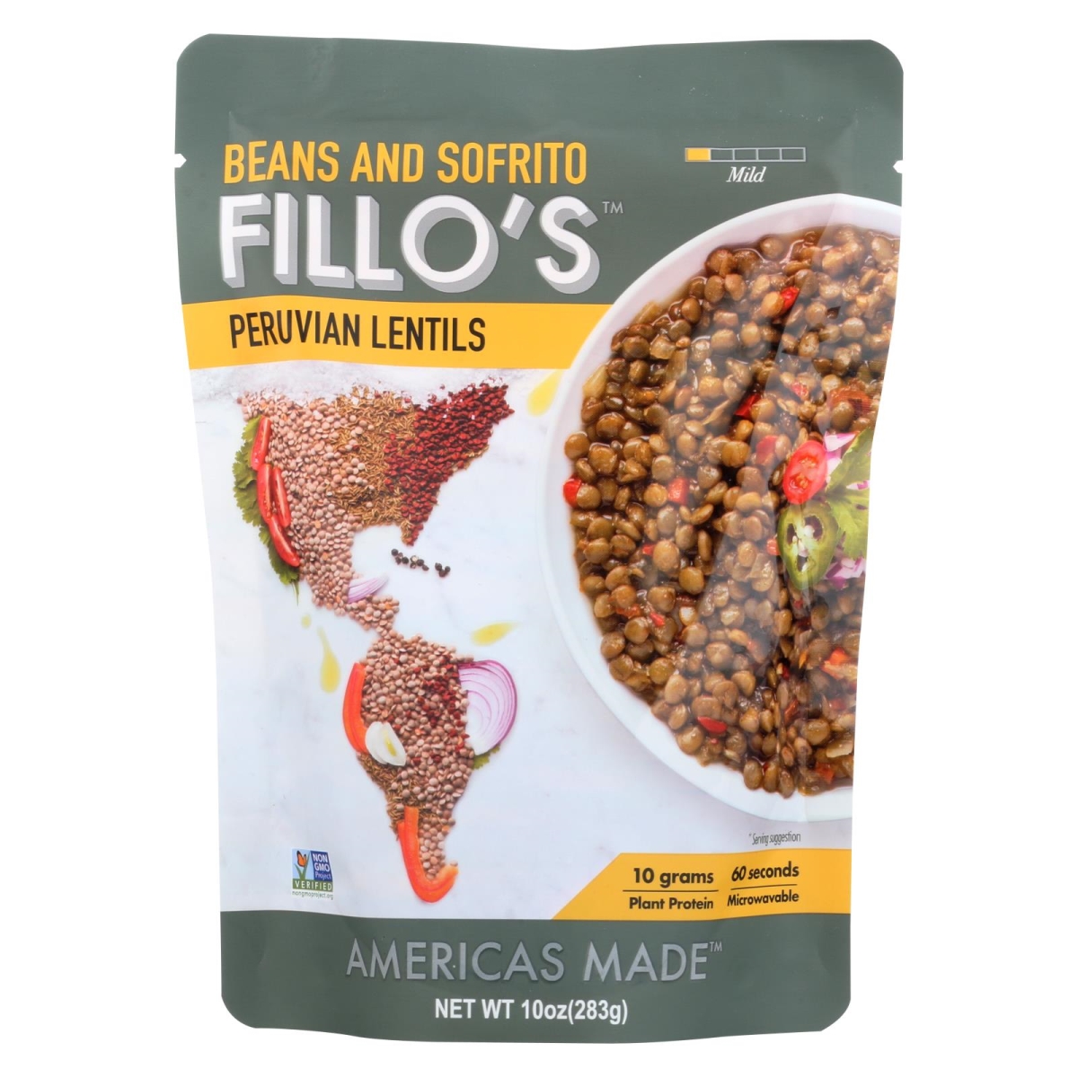 Picture of Fillos 2288900 10 oz Peruvian Lentils 