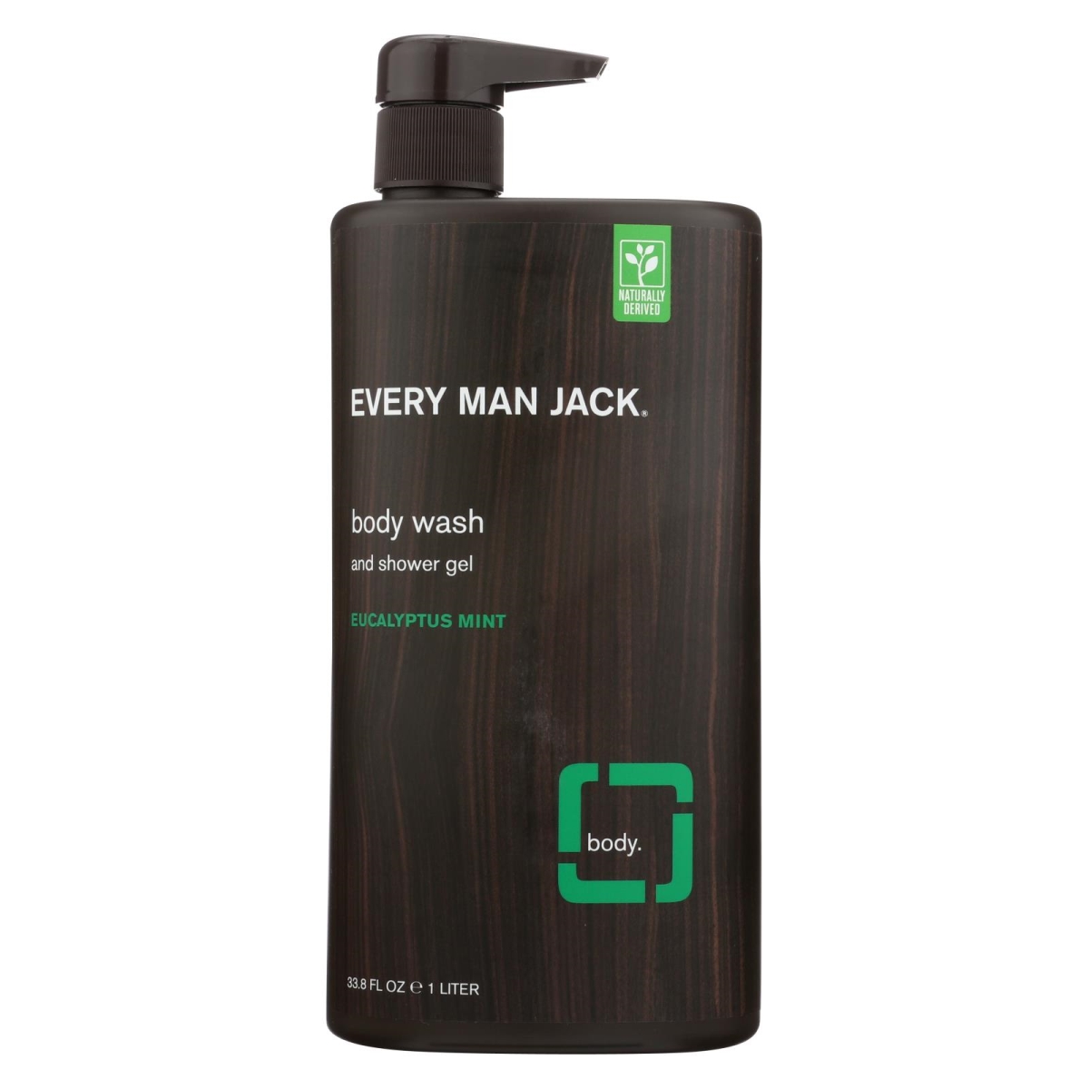 Picture of Every Man Jack 2288496 33.8 fl oz Eucalyptus Mint Body Wash