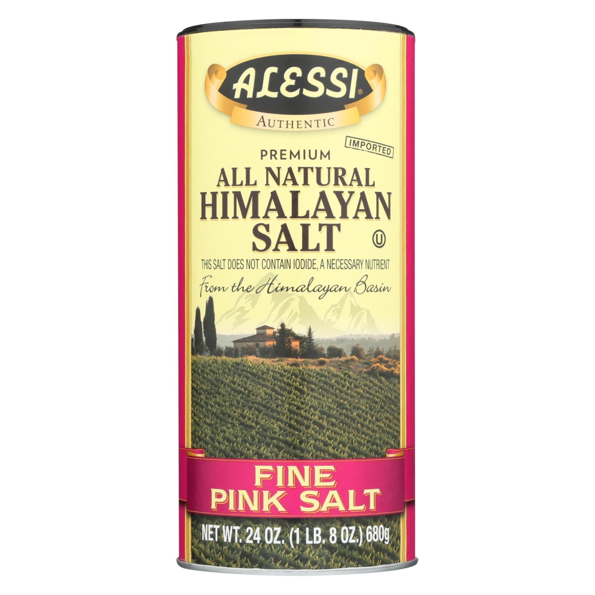 Picture of Alessi 2324788 24 oz Pink Fine Himalyn Salt 