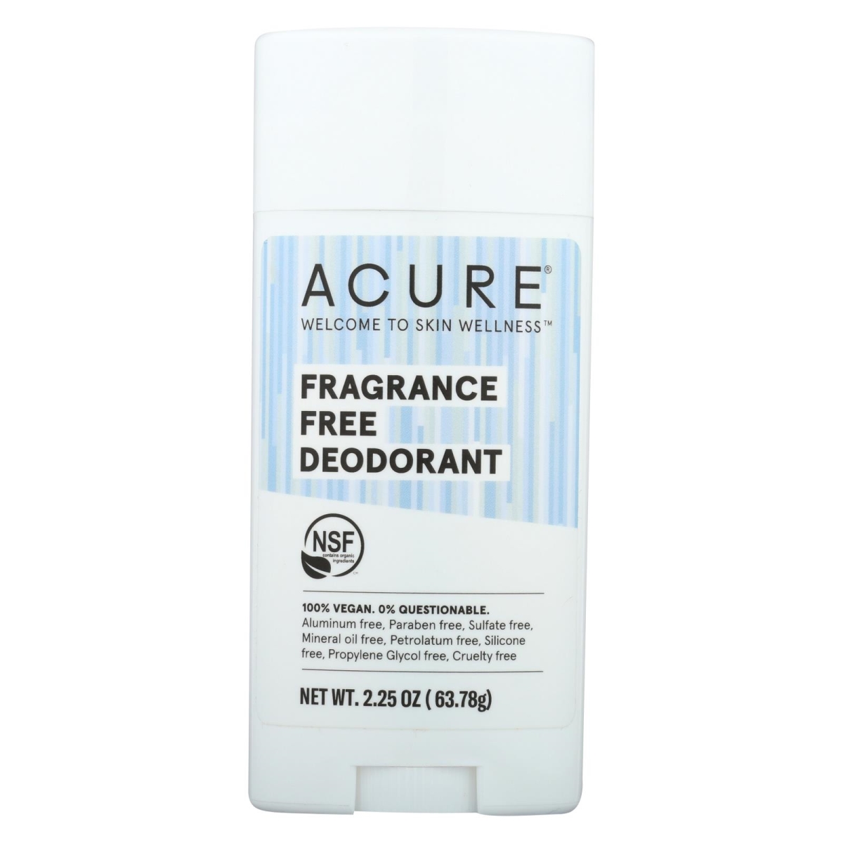 Picture of Acure 2328276 2.25 oz Fragrance Free Deodorant