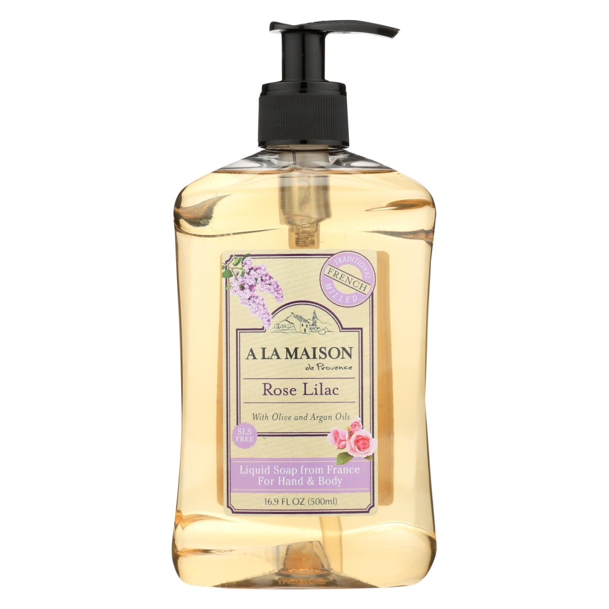 Picture of A LA Maison 2027084 16.9 fl oz Rose Lilac Liquid Hand Soap